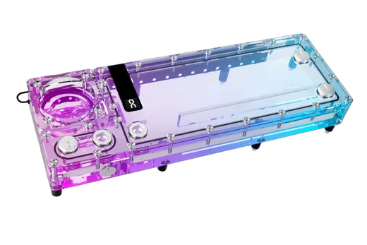 Alphacool Core Flat Reservoir 360 Right D5/VPP - Ss pompe — vue 3