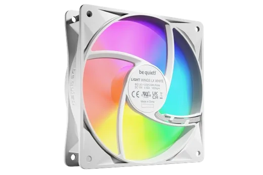 be quiet! LIGHT WINGS LX - 120mm PWM White Triple-Pack — vue 4
