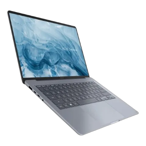 Asus Zenbook UX3480KA-ISSU10W - 14" OLED FHD+ Ryzen AI 5 330 16Go 256Go W11, vue 12