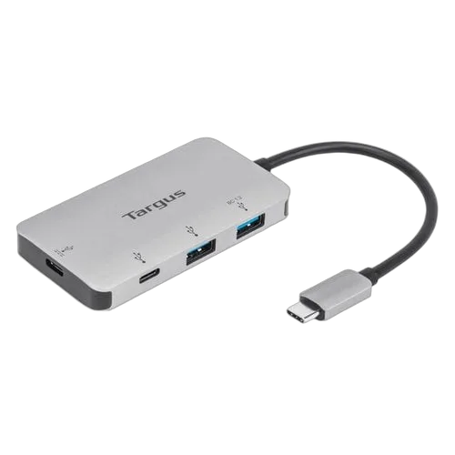 Targus Hub multi-port USB-C avec 2 ports USB-A et 2 ports USB-C et charge pass-through 100 W