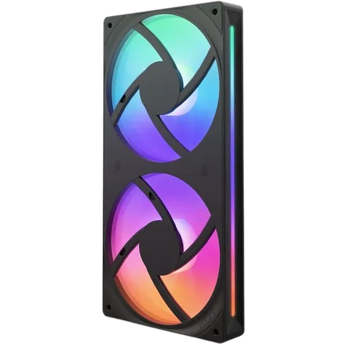 NZXT F240 RGB Core Fan (Single Frame) - Noir — vue 2