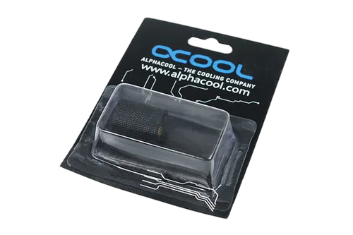 Alphacool Fitting Femelle/Femelle manchon droit - G1/4" Noir — vue 2