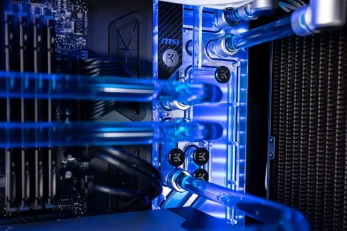 EK Water Blocks Distroplate pour MEG Prospect 700R D-RGB - Plexi — vue 28