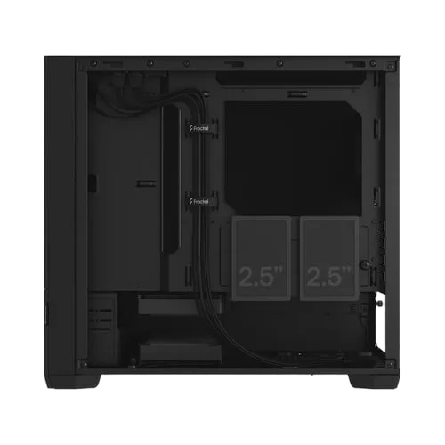 Fractal Design Pop Mini Silent Black Solid - mT/SansAlim/ITX — vue 5