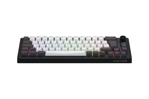 Hator Skyfall 65 Pro Wireless - Mécanique - Sans-Fil - RGB - Gris/Noir