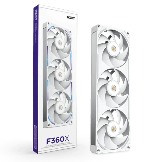 NZXT F360X RGB - 360mm - Blanc — vue 6
