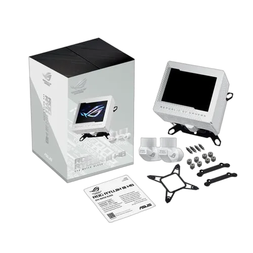 Asus ROG RYUJIN III White - Waterblock CPU — vue 6