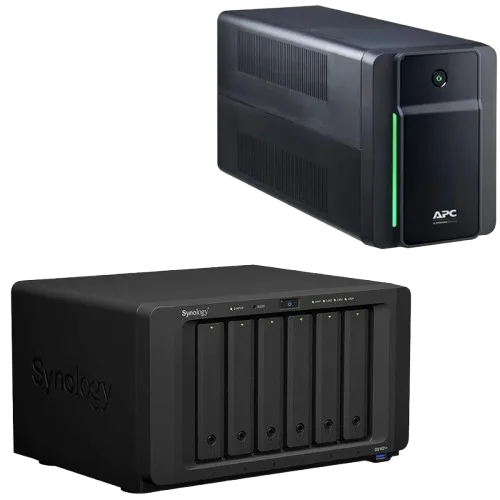 Synology DS1621+ avec Onduleur APC Back UPS BX1200MI-FR