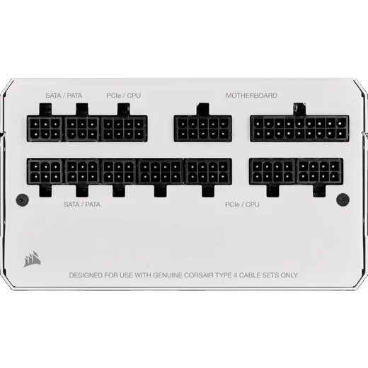 Corsair ATX 750W - 80+ Gold - RM750e Blanc — vue 5