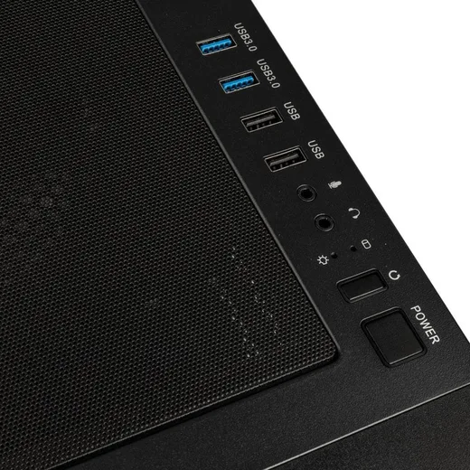 Kolink Unity Meshbay Performance Noir - MT/Sans Alim/ATX — vue 5