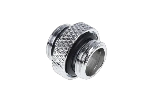 Alphacool Fitting raccord male/male - G1/4 Chrome — vue 1