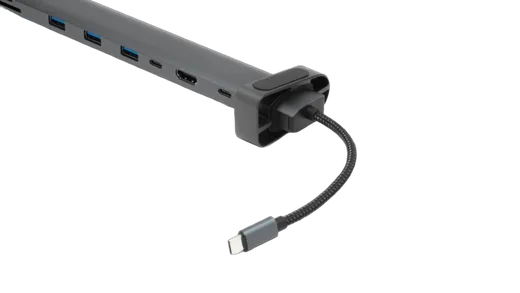 Bluestork HUB USB-C 10 ports + Chargeur USB-C GaN 20W, vue 2