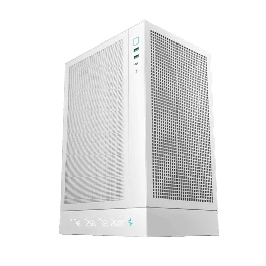 Deepcool CH170 Digital Blanc - mT/Sans Alim/Mini-ITX — vue 2