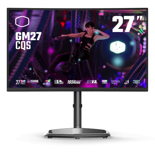 Cooler Master GM27-CQS - 27" CURVE QHD 165Hz et 170Hz en OC