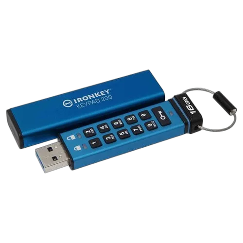 Kingston 16GB IRONKEY KEYPAD 200 AES-256 — vue 2