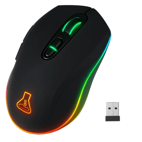 The G-LAB Kult Krypton - Sans-Fil - RGB - Noir — vue 1