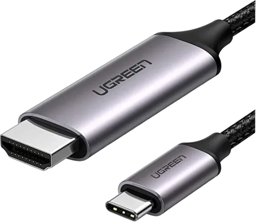 UGREEN Câble USB-C vers HDMI Tressé mâle/mâle - 1.5m