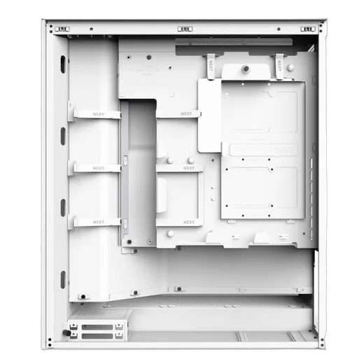 NZXT H7 Flow Blanc - MT/Sans Alim/E-ATX — vue 3