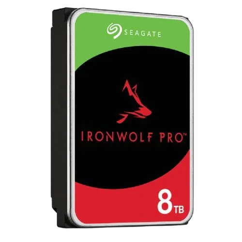 Seagate 8To IronWolf Pro SATA III 256Mo - ST8000NT001 — vue 3