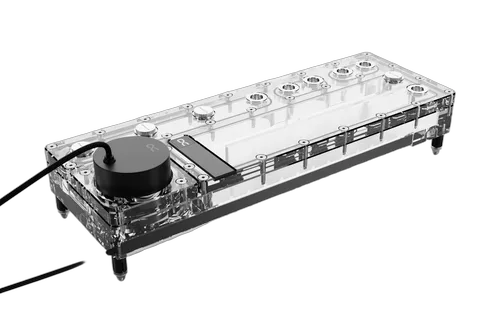 Alphacool Core Distro Plate 360mm - Avec pompe VPP Apex — vue 1
