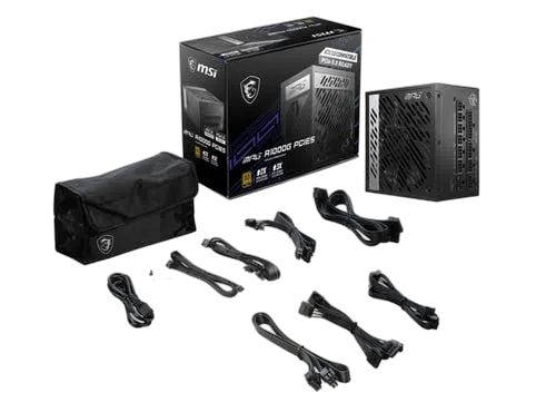 MSI ATX 1000W - 80+ Gold FM - MPG A1000G PCIE5 — vue 5