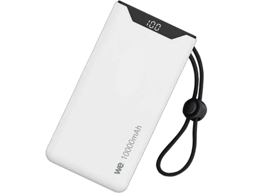 WE Externe 18W 10 000 mAh 2 ports USB A/USB C Blanc — vue 5