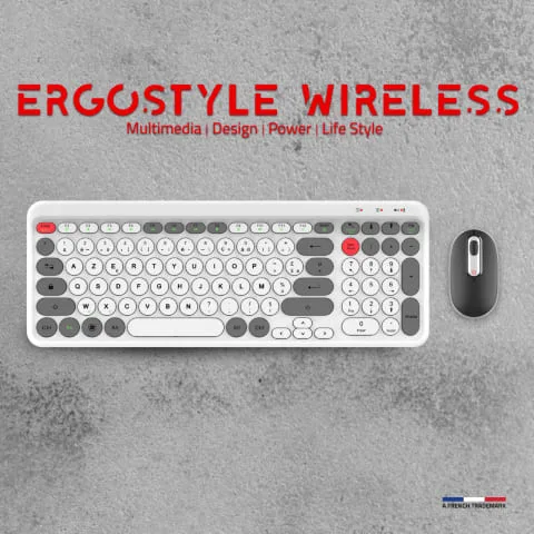 Advance ERGOSTYLE COMBO - Sans fil RF Silencieux 12 raccourcis multimédia — vue 7