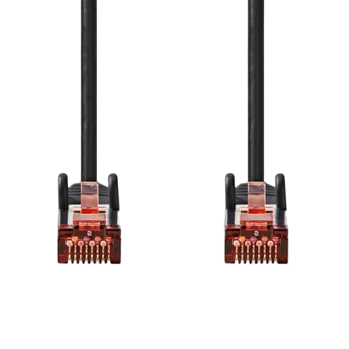 Nedis Cable RJ45 male/male - CAT6 S/FTP - Noir - 5m — vue 2