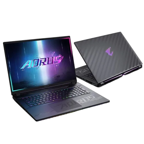 Gigabyte AORUS MASTER 18 BZHC6FRD45SP - 18" QHD+ 240Hz Mini-LED U9-275HX RTX 5090 64Go 2To W11P — vue 2