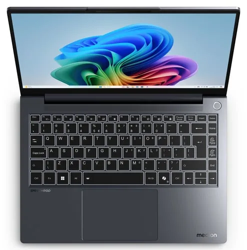 MEDION SPRCHRGD 14 S1 Elite - 14" 2.8K Qualcomm Snapdragon X1E-78-100 16Go 512Go W11 — vue 5