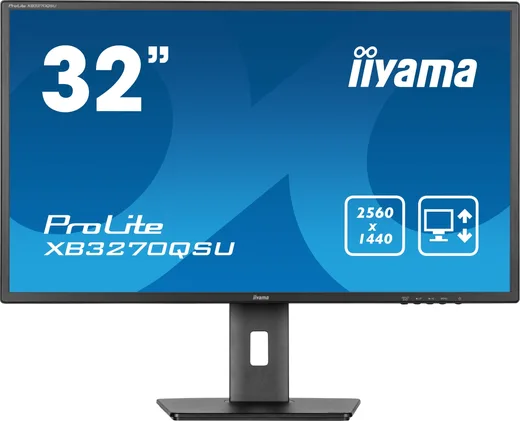 Iiyama PROLITE XB3270QSU-B1 - 31.5" QHD 100Hz IPS 3ms Pied réglable
