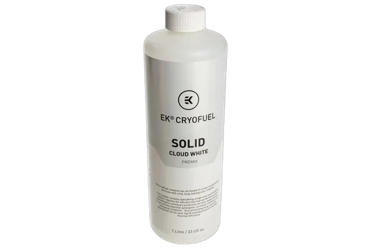 EK Water Blocks EK-CryoFuel Solid Premix, Cloud White - 1000ml