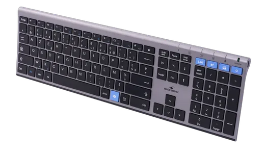 Bluestork KB Grapheme - Membrane - Sans-Fil - Noir