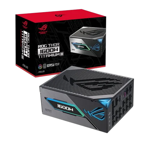 Asus ATX 1600W - 80+ Titanium - ROG THOR 1600T3 Gaming