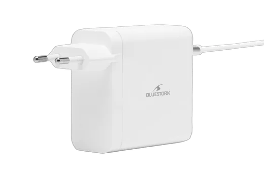 Bluestork Alimentation 65W/USB C/Blanc — vue 3