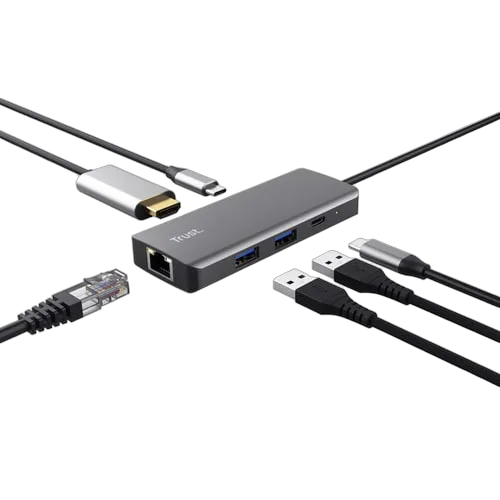 Trust Adaptateur DALYX USB-C  6 en 1 — vue 3