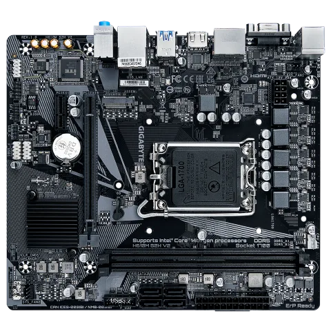 Gigabyte H610M S2H V2 - H610/LGA1700/DDR5/mATX — vue 4