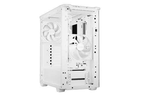 be quiet! PURE BASE 501 Airflow White - MT/SansAlim/ATX — vue 3