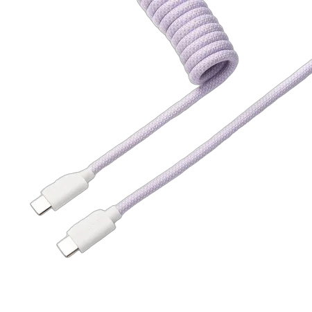 Cable Coiled Aviator - USB C - Violet