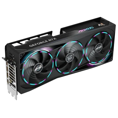 Gigabyte AORUS GeForce RTX 5080 MASTER 16G — vue 3