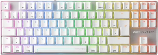 Cherry MX 8.2 Pro TMR TKL - Magnétique - Sans-Fil - RGB - Blanc — vue 1
