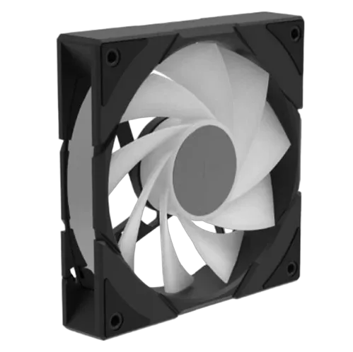 Deepcool CG580 FAN HUB Noir + R-EDF120-BKAPR86-G-1 — vue 3