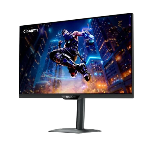 Gigabyte M27Q2 QD - 27" QHD 200Hz Quantum Dot Fast-IPS Pivot USB-C Compatible GSync — vue 2