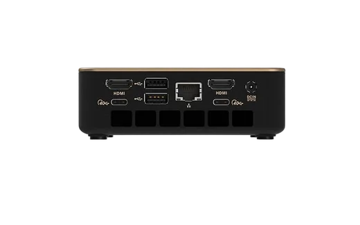 Sapphire EDGE AI - Ryzen AI 9 HX 370 So dimm DDR5 M.2 nvme Wifi/BT RJ45 2.5G — vue 5