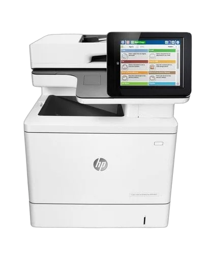 HP Color LaserJet Enterprise MFP M577dn - Blanc — vue 1