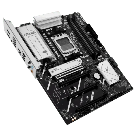 Asus PRIME B850-PLUS WIFI + Ryzen 5 8400F tray — vue 3