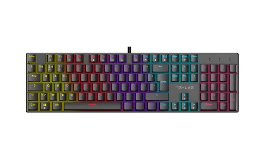 The G-LAB Keyz Radium - Full-Size - Membrane - Filaire - RGB - Noir