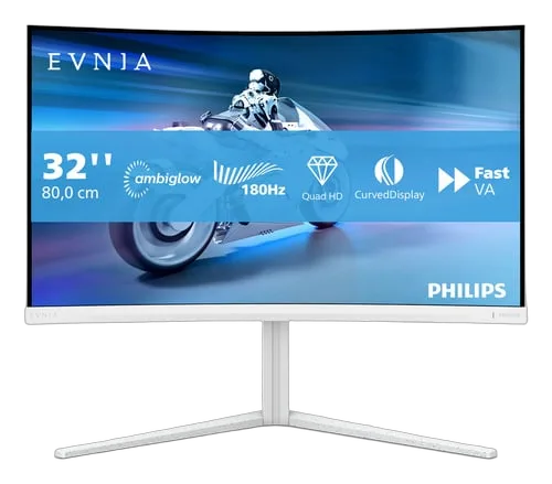 Philips 32M2C5501/00 - 32" CURVE QHD 180Hz Fast-VA 0.5ms Ambiglow
