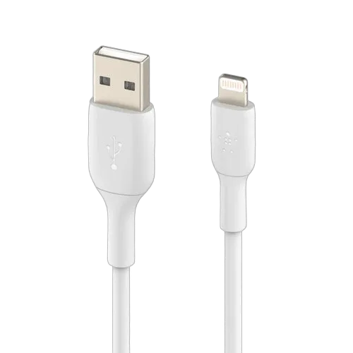 Belkin Lightning to USB-A Cable 1M White — vue 2