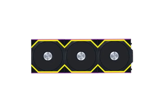 Lian-Li UNI FAN SL ARGB PWM Sans fil, 3-Pack 120mm - Noir — vue 2